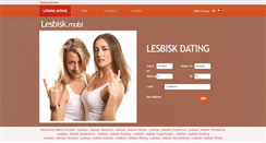 Desktop Screenshot of lesbisk.mobi